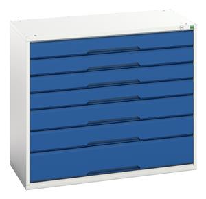 Verso 1050 x 550 x 900H 7 Drawer Cabinet Bott Verso Drawer Cabinets1050 x 550  Tool Storage for garages and workshops 14/16925229.11 Verso 1050 x 550 x 900H Drawer Cabinet.jpg